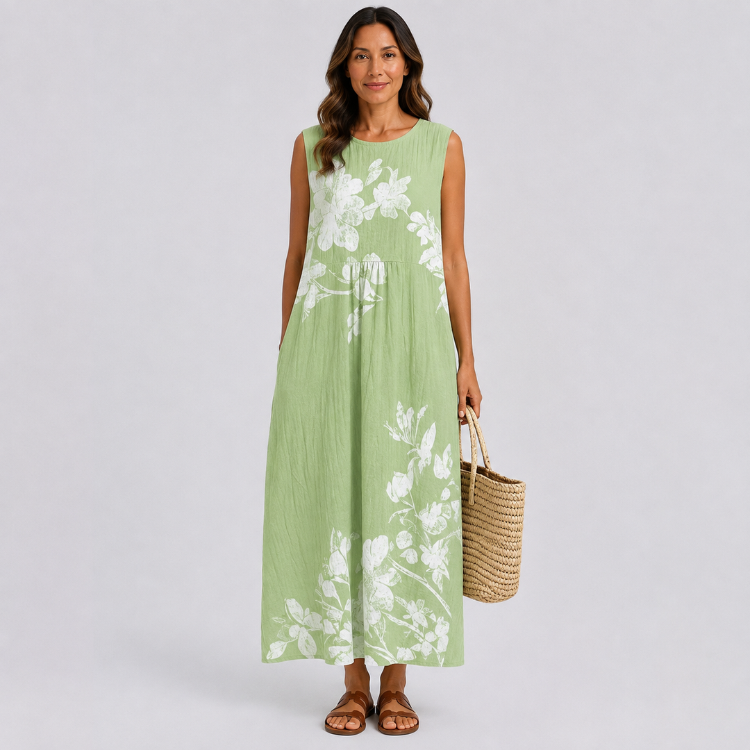Summer Dress Sleeveless and Comfortable