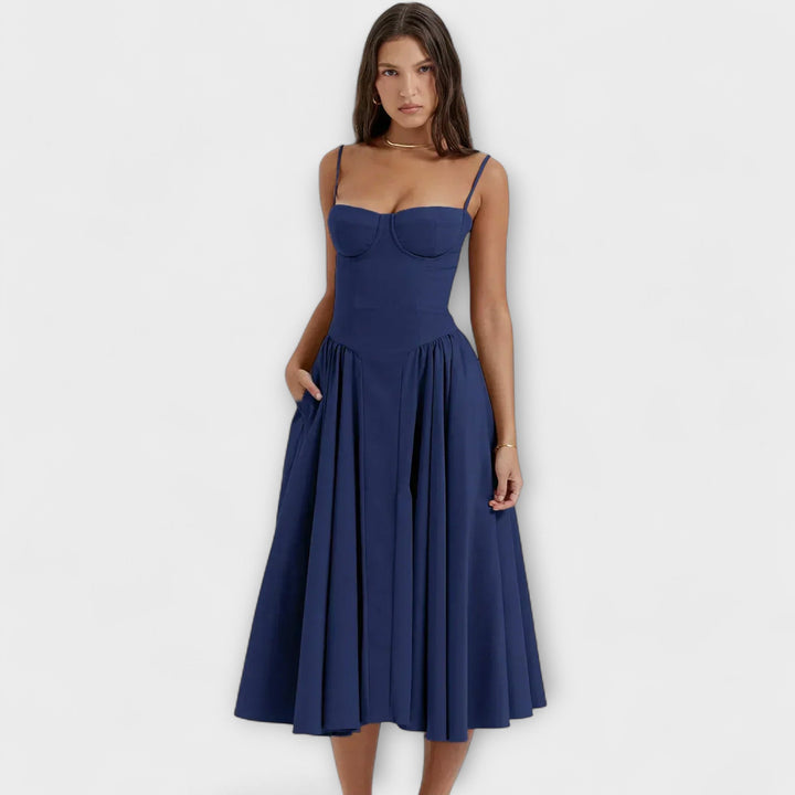 Rosalie - Stylish Strapless Corset Dress