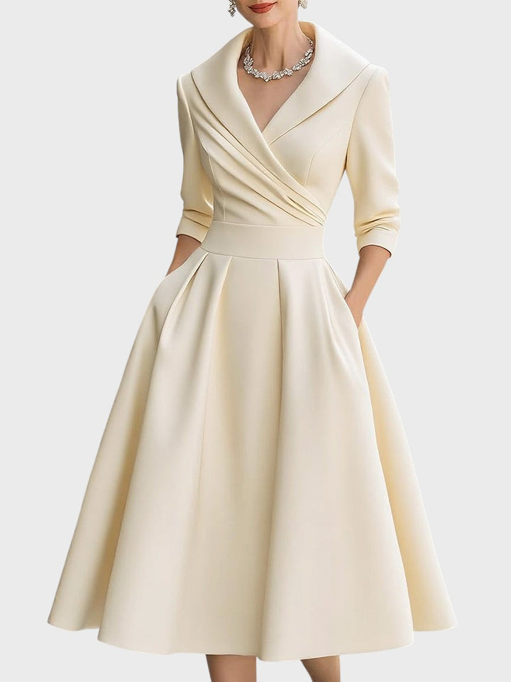 Tereza | Stylish Long-Sleeve Midi Dresses
