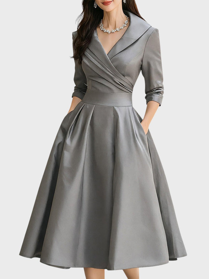 Tereza | Stylish Long-Sleeved Midi Dresses