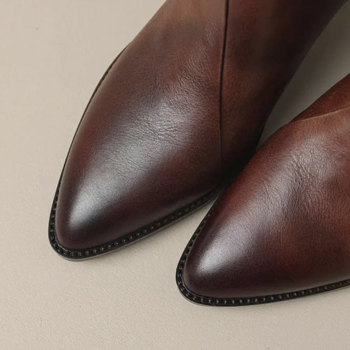 Viela | Orthopedic Leather Ankle Boots ⏐ Premium Edition