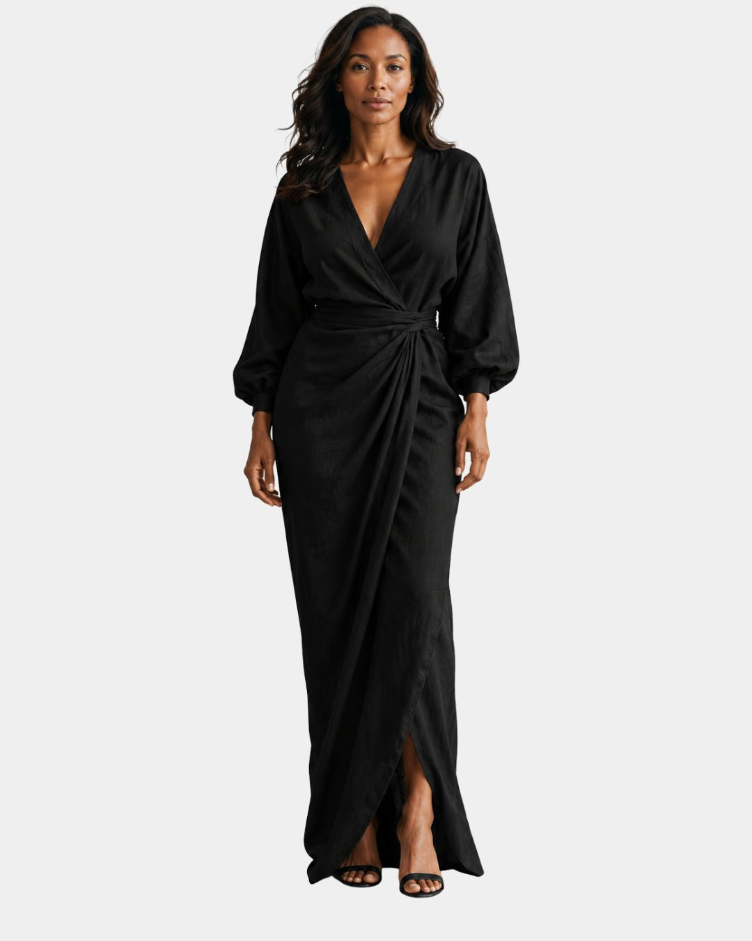 Sidonie | Minimalist Maxi Dress Pink