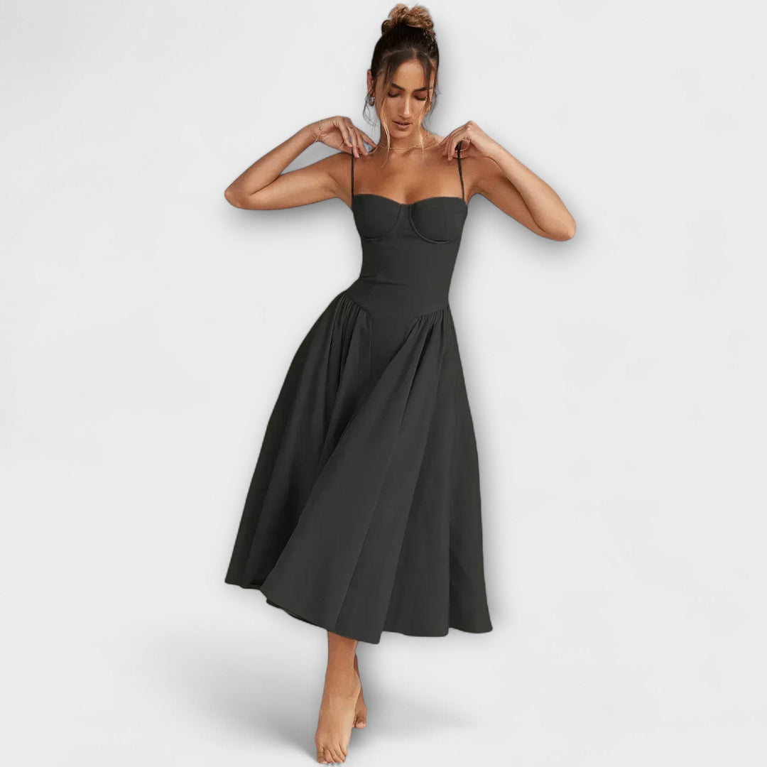 Rosalie - Stylish Strapless Corset Dress