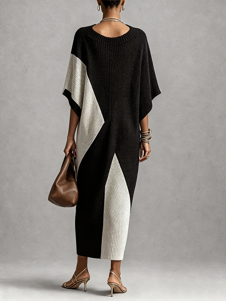 Véra | Dress in Ebony and Ivory