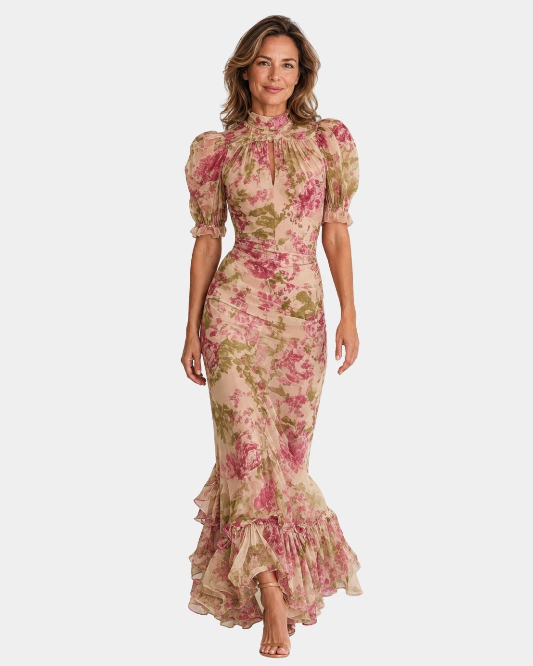 Florelle | Vintage Rose Long Dress