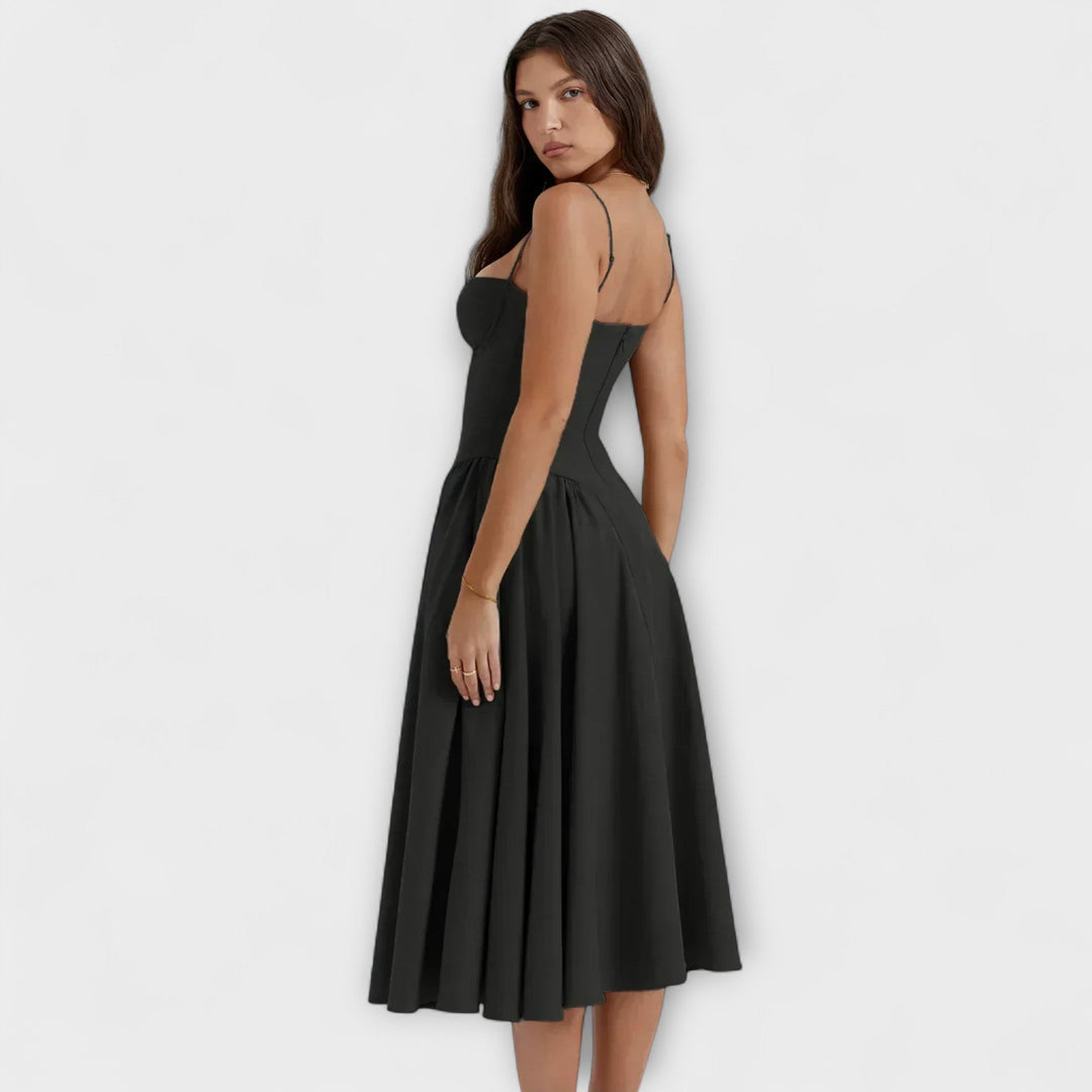Rosalie - Stylish Strapless Corset Dress