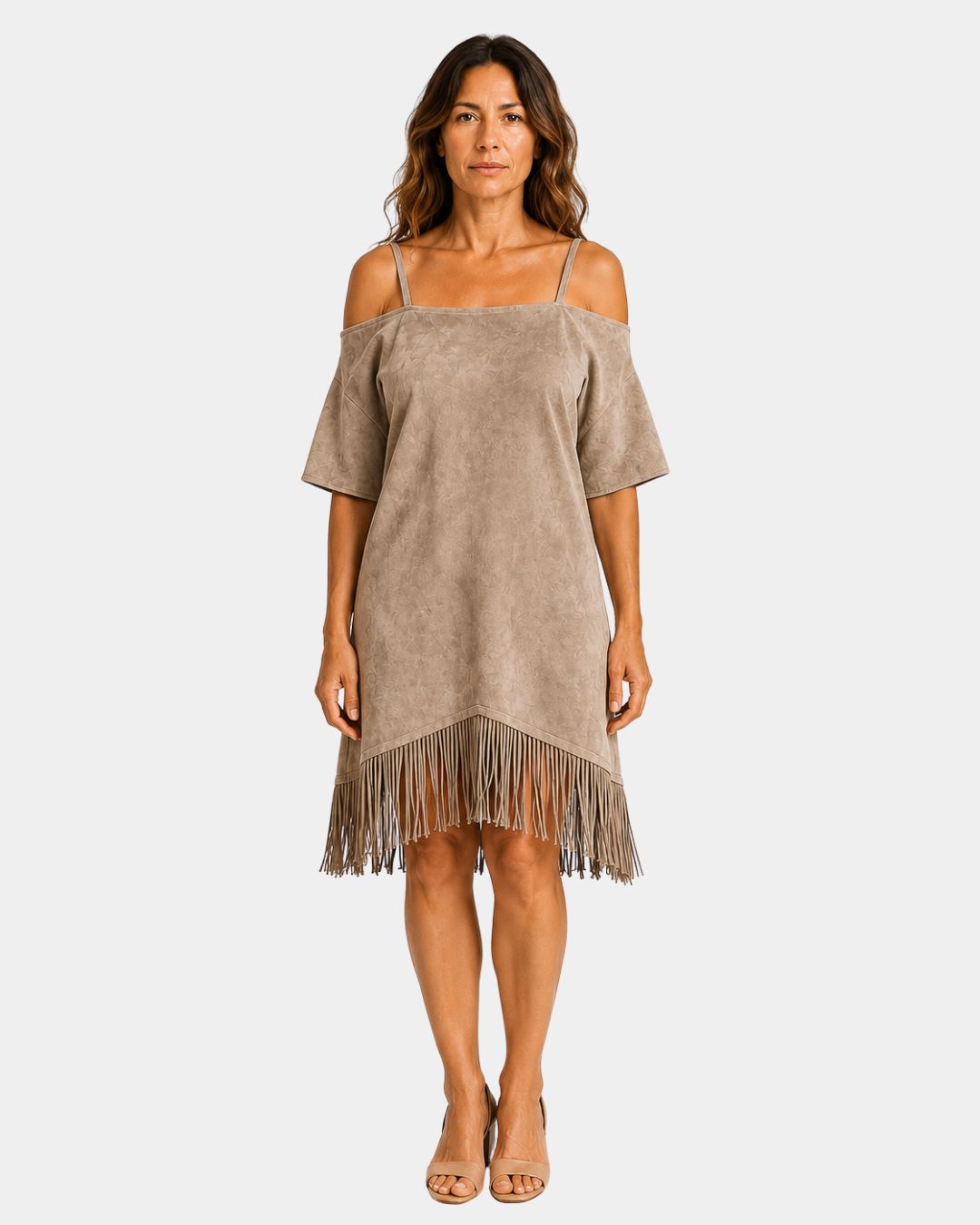 Héloïsette | Strap Dress with Fringes