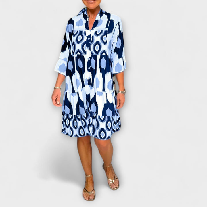 Lavira - Elegant Midi Dress