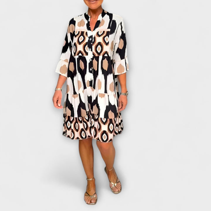 Lavira - Elegant Midi Dress