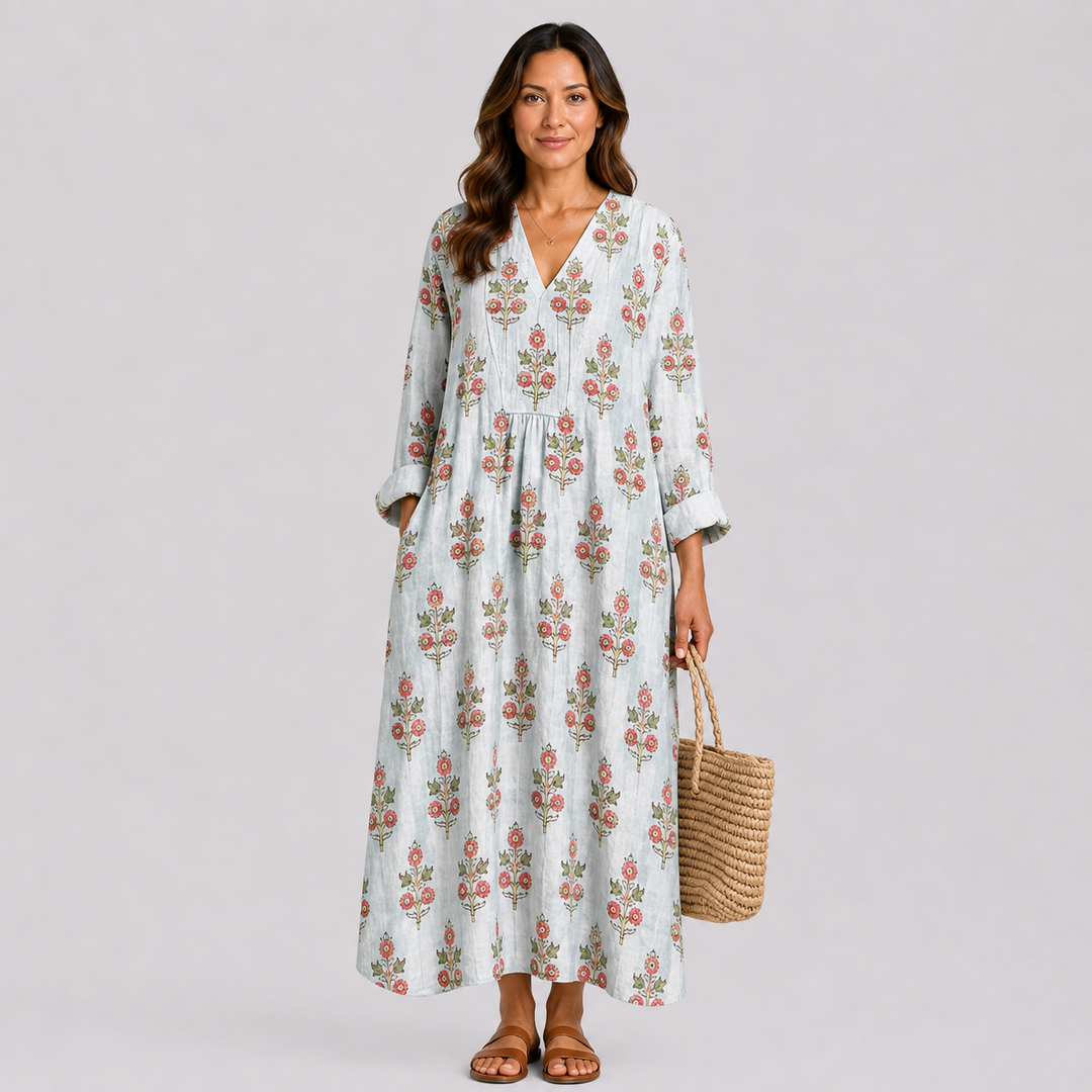 Summer Dress Flattering Print