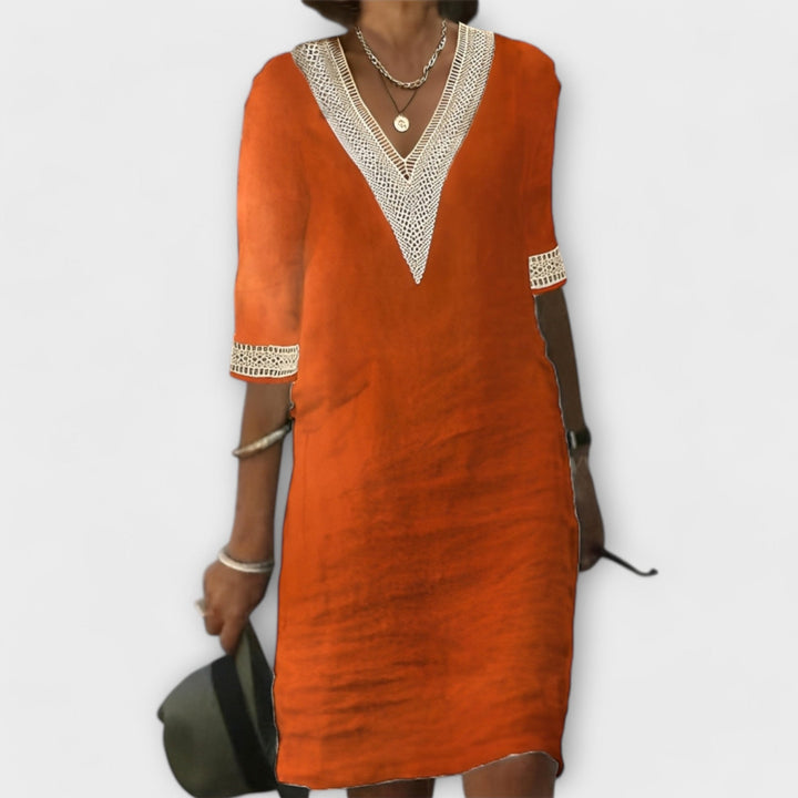 Women's Cotton-Linen Dress