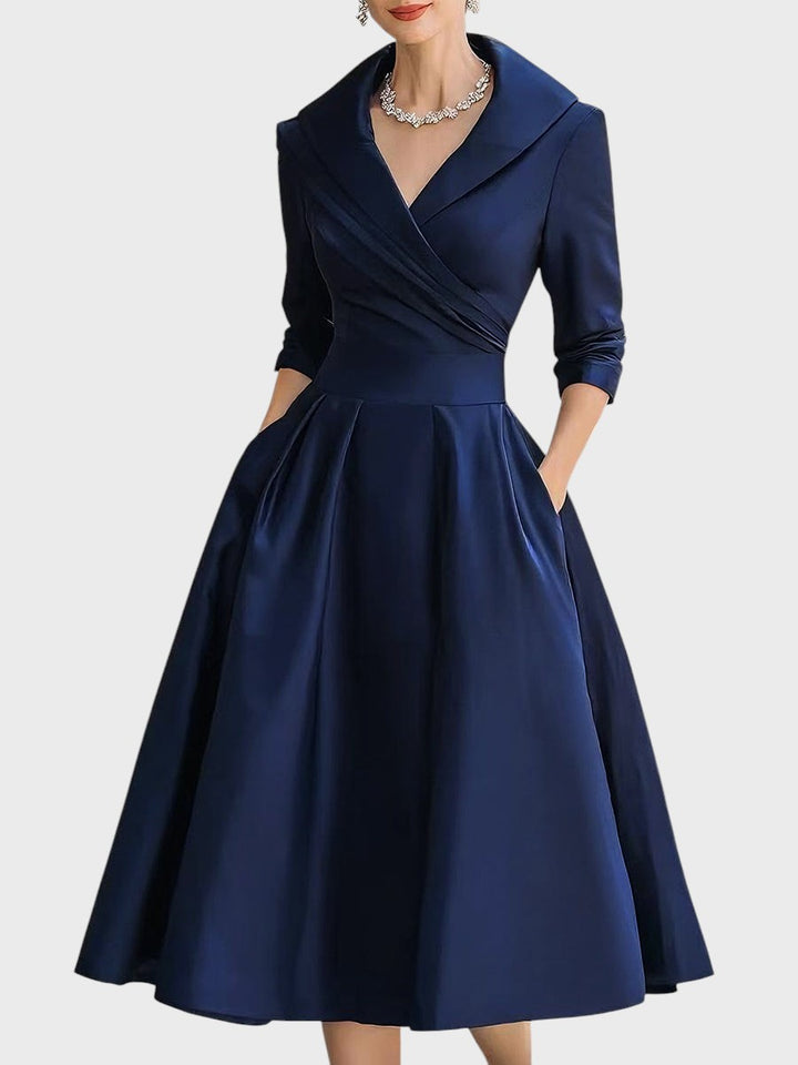 Tereza | Stylish Long-Sleeved Midi Dresses