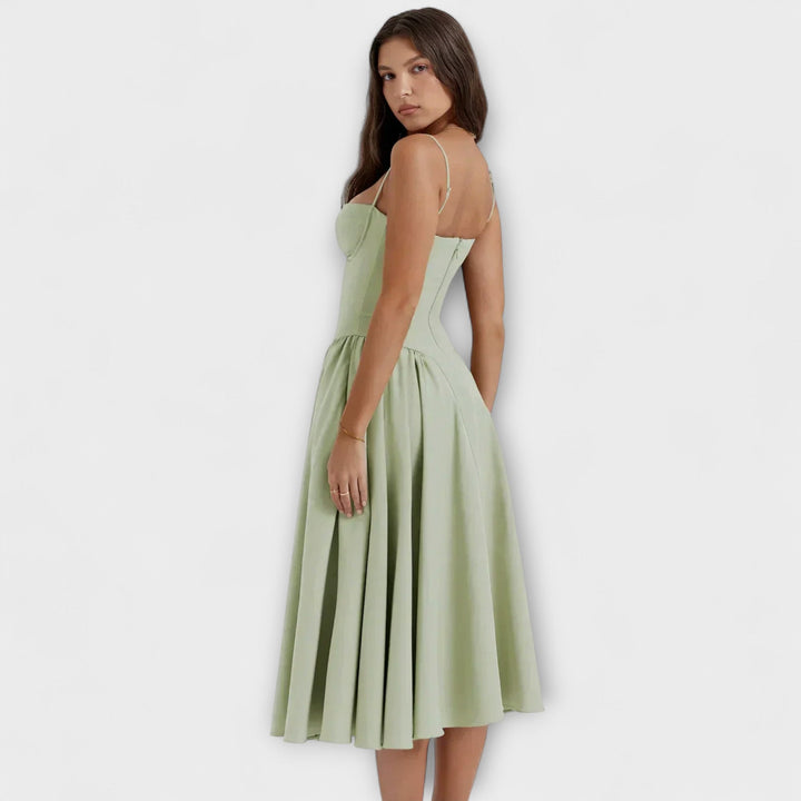 Rosalie - Stylish Strapless Corset Dress