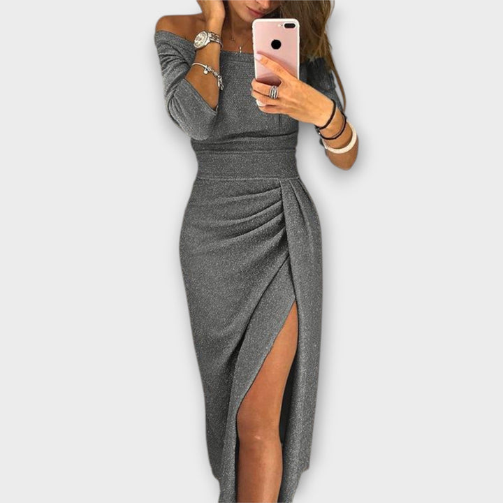 Lena - Stylish Dresses with Off-Shoulder Cuts