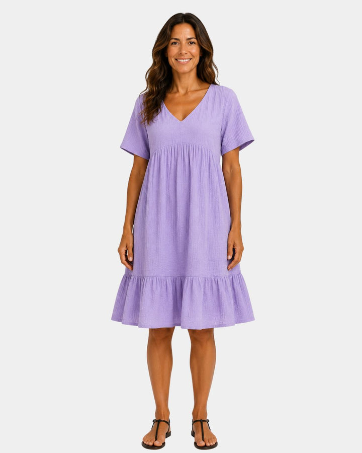 Alixandre | Textured Midi Dress