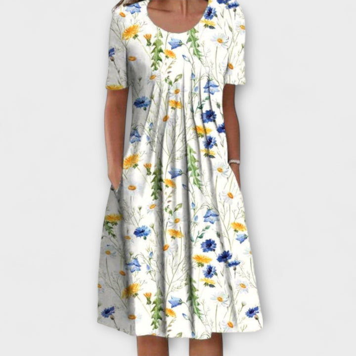 Emelie – Stylish Layered Dresses with Tummy Support
