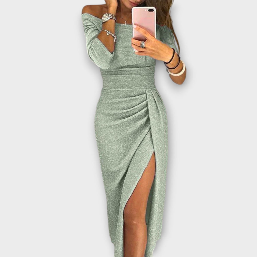 Lena - Stylish Dresses with Off-Shoulder Cuts