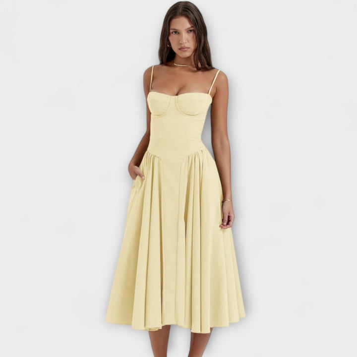 Rosalie - Stylish Strapless Corset Dress