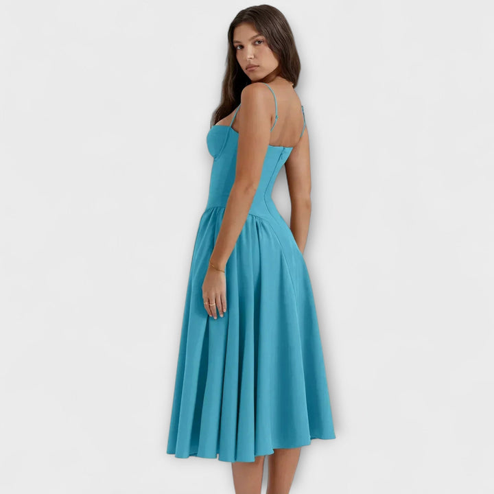 Rosalie - Stylish Strapless Corset Dress