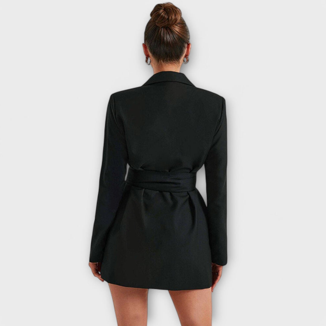 Thays | Blazer Dress with V-Neck Style