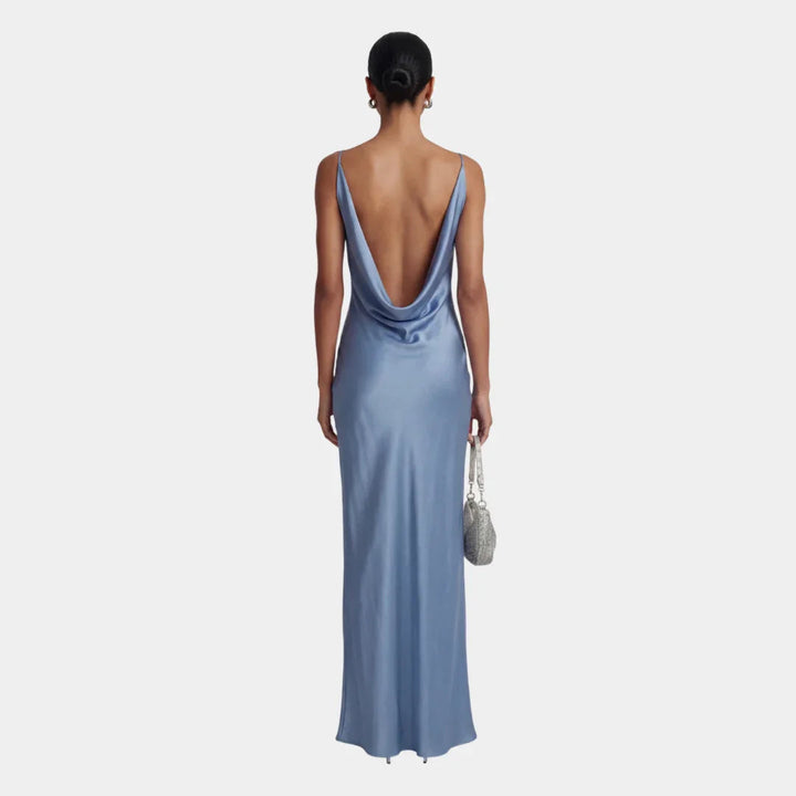 Philippine | Maxi Satin Dress for Women