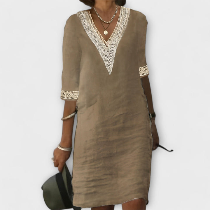 Women's Cotton-Linen Dress
