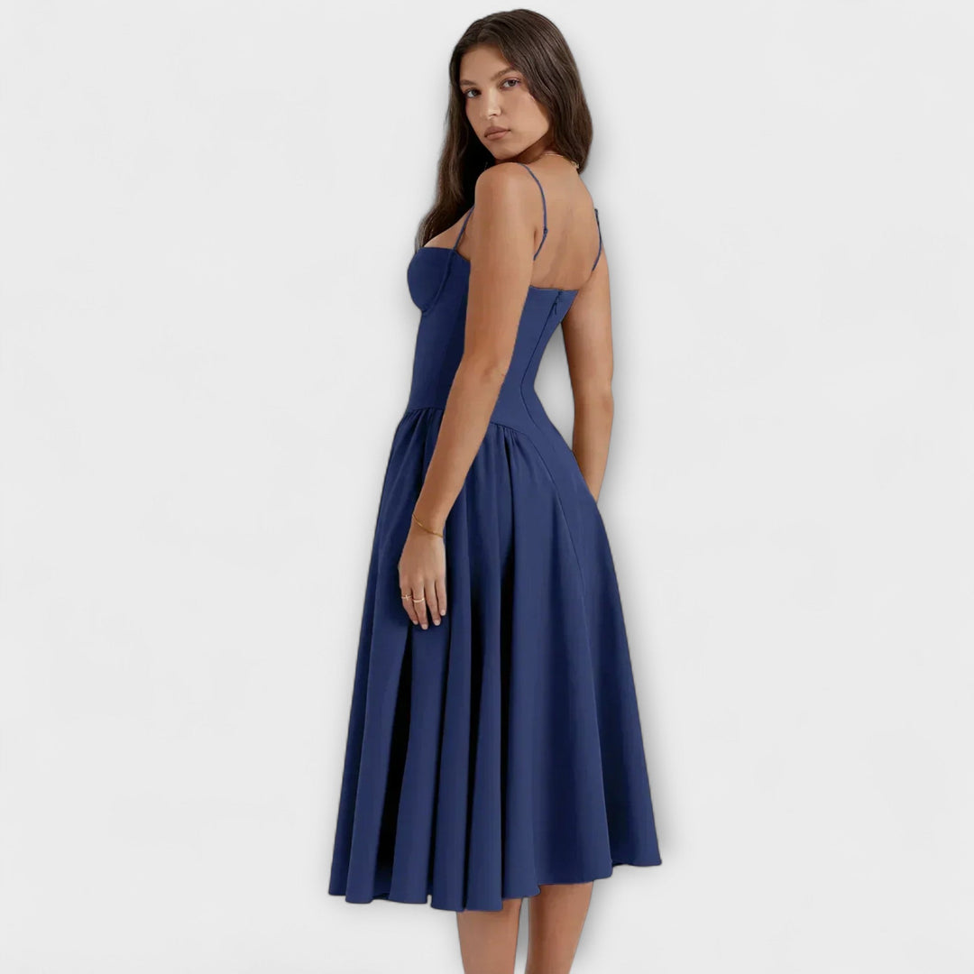 Rosalie - Stylish Strapless Corset Dress