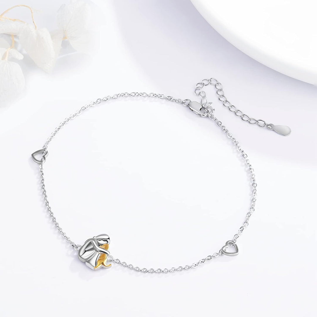Adjustable Dog-Themed Friendship Bracelet