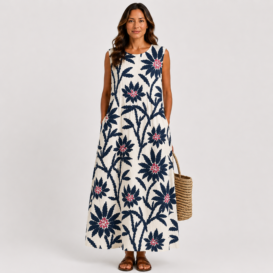 Summer Dress Sleeveless and Comfortable