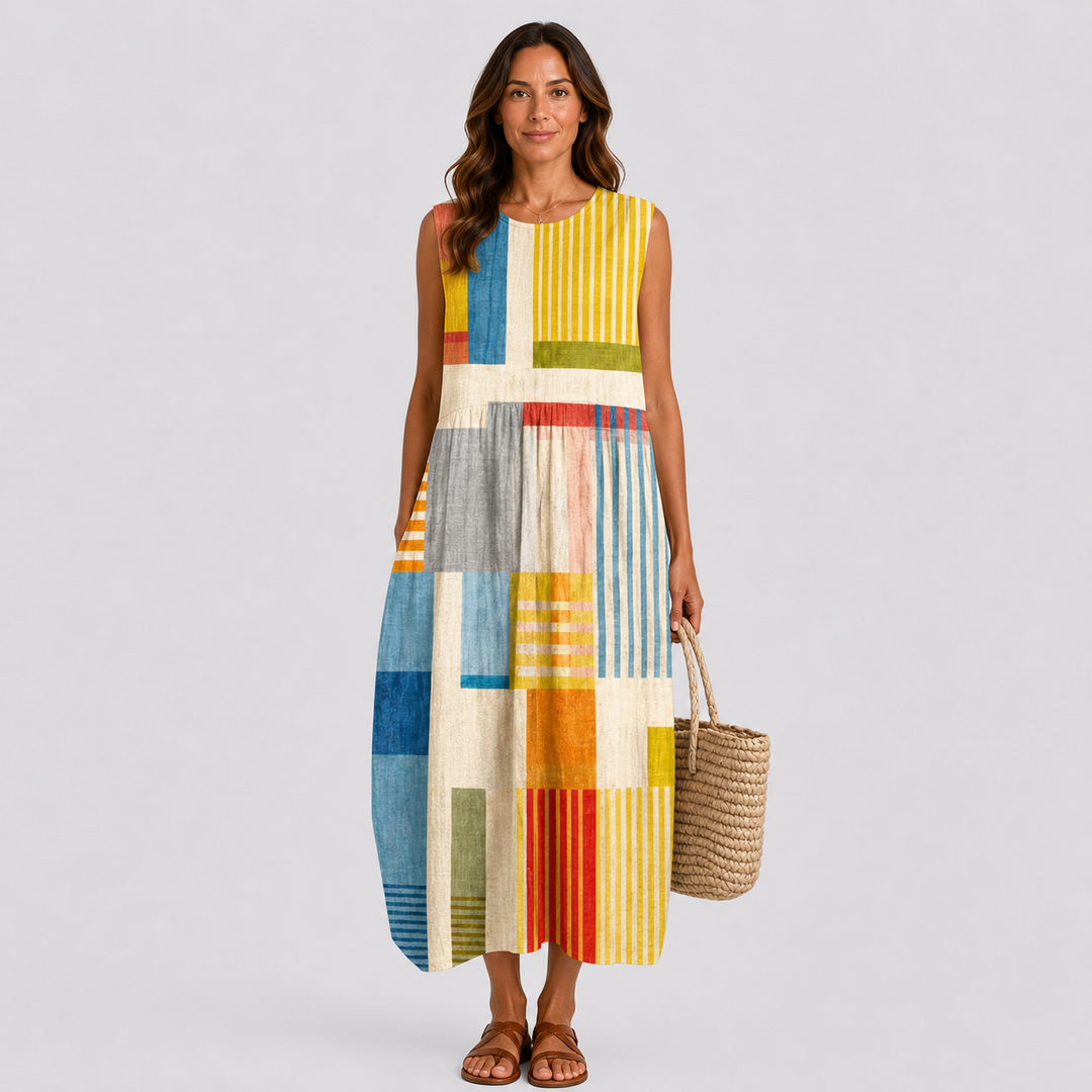 Summer Dress Sleeveless and Comfortable