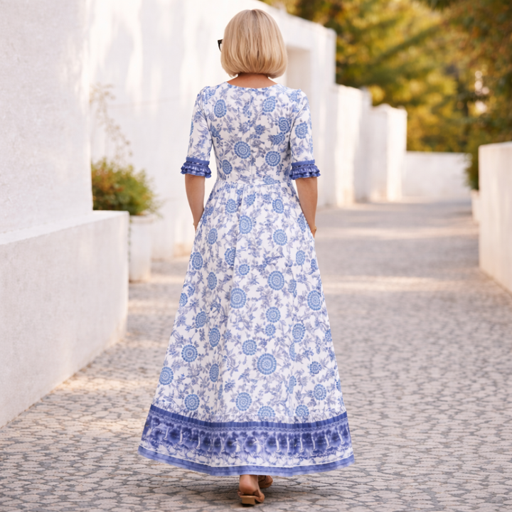 Elly | Elegant Floral Dress with a Relaxed Vibe