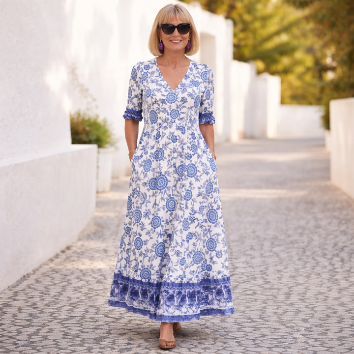 Elly | Elegant Floral Dress with a Relaxed Vibe