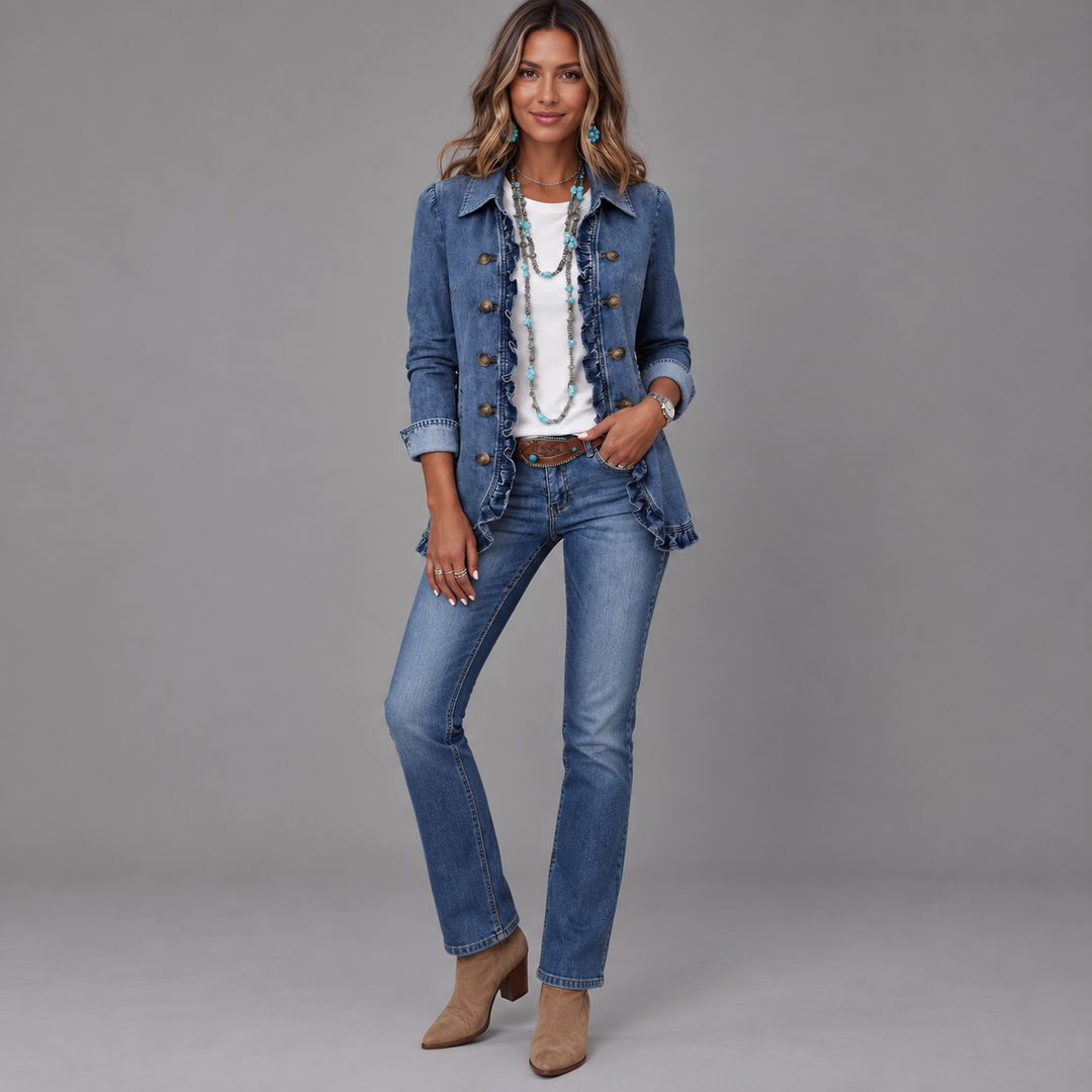 Federica | Ruffled Jacket
