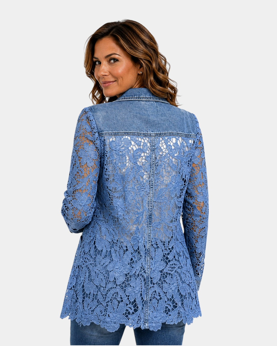 Alicia | Jacket with Floral Lace