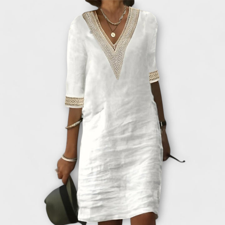 Women's Cotton-Linen Dress