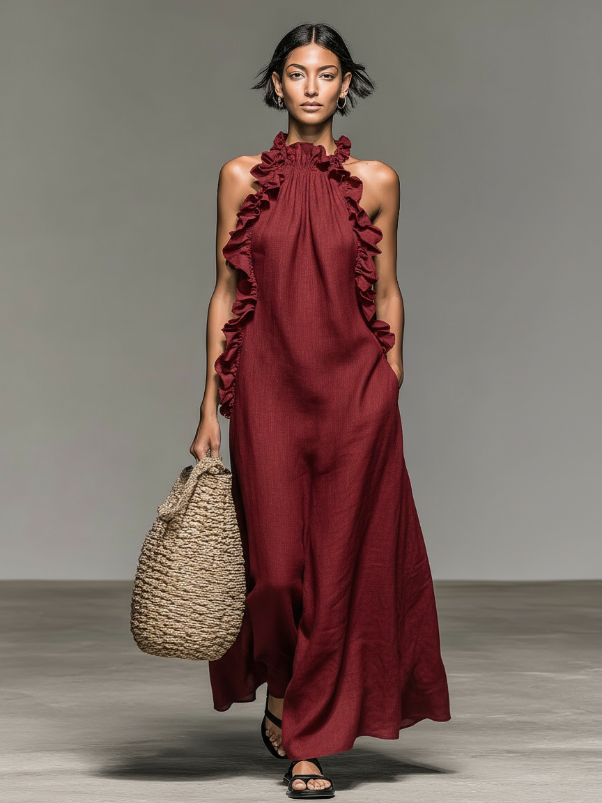 Kaisa™ | Maxi Dress with Pockets