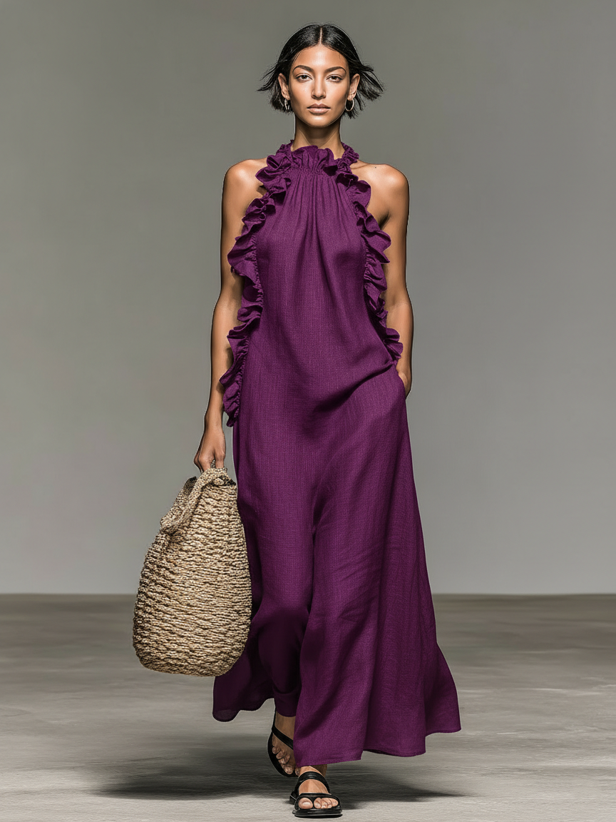 Kaisa™ | Maxi Dress with Pockets