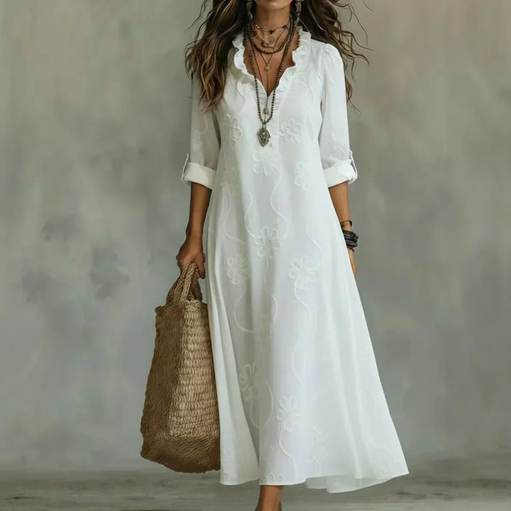 Sienna™ | Tummy Covering Floral Summer Dress
