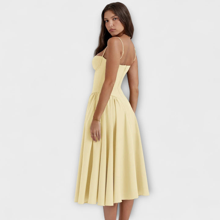 Rosalie - Stylish Strapless Corset Dress