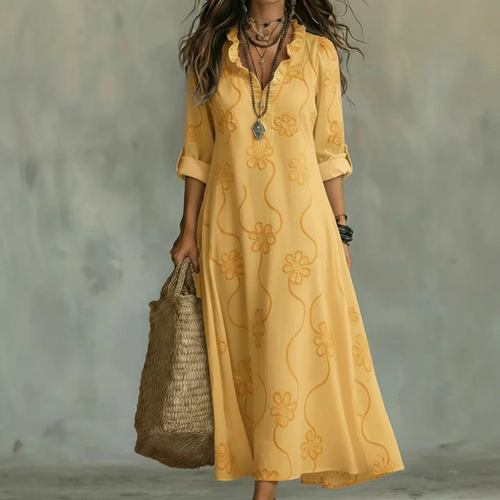 Sienna™ | Tummy Covering Floral Summer Dress