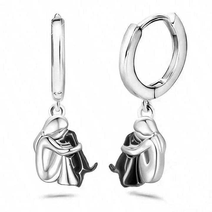 Ginny™ - Dog Icon Earrings (Round Clasp)