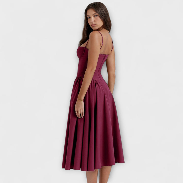 Rosalie - Stylish Strapless Corset Dress