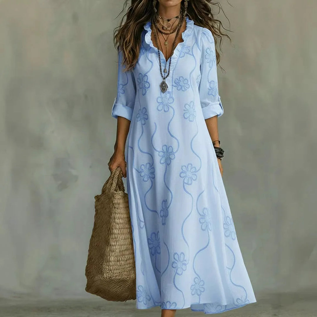 Sienna™ | Tummy Covering Floral Summer Dress