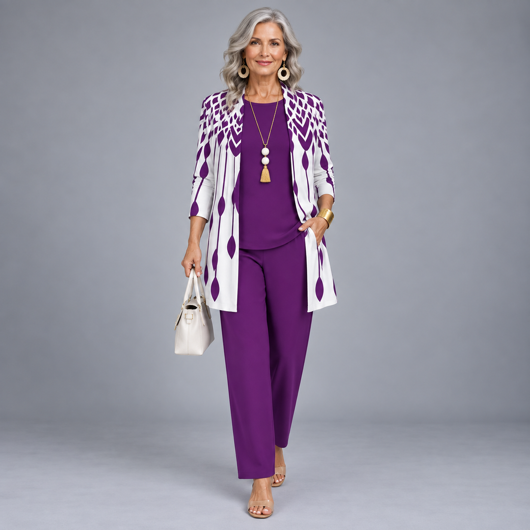 Lalaine | Three-Piece Set Classic Elegance