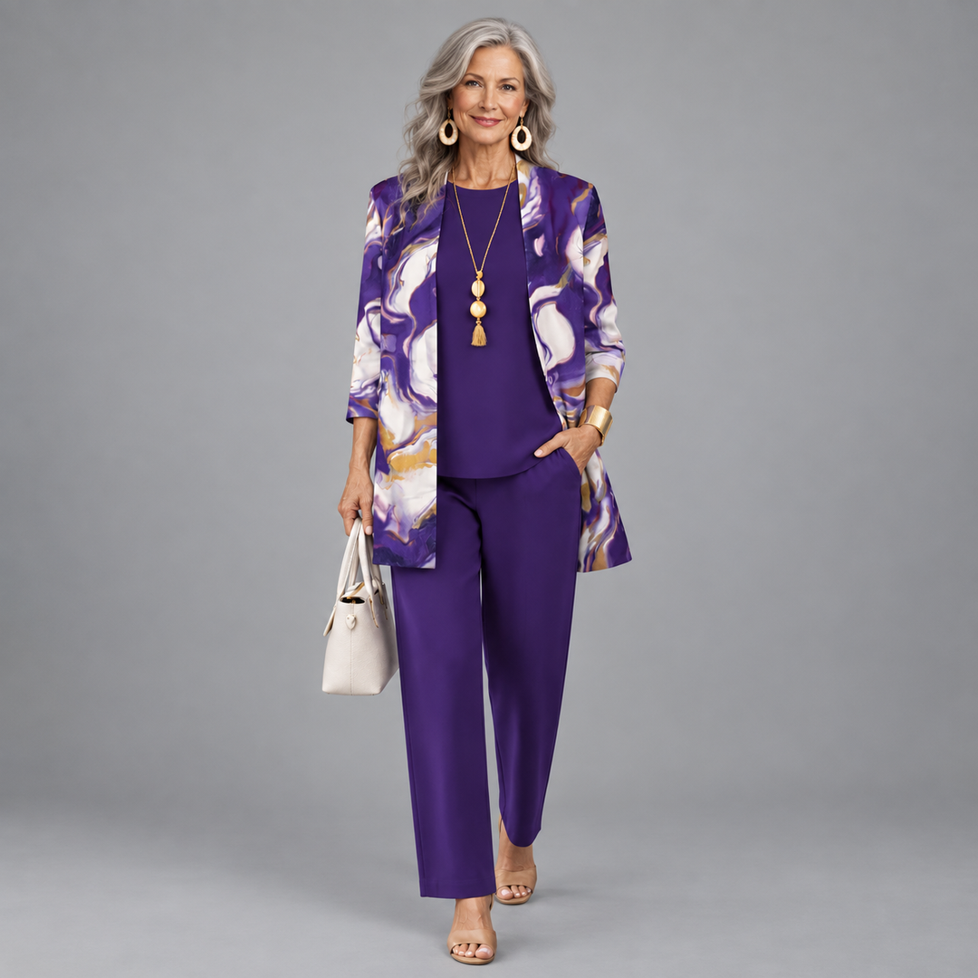 Vina | Three-Piece Set Classic Elegance