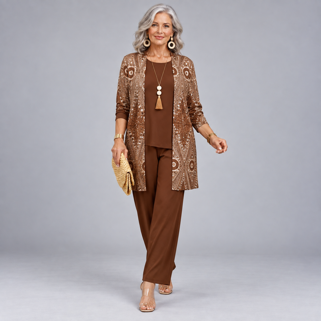 Leslie | Classic Elegance Three-Piece Set