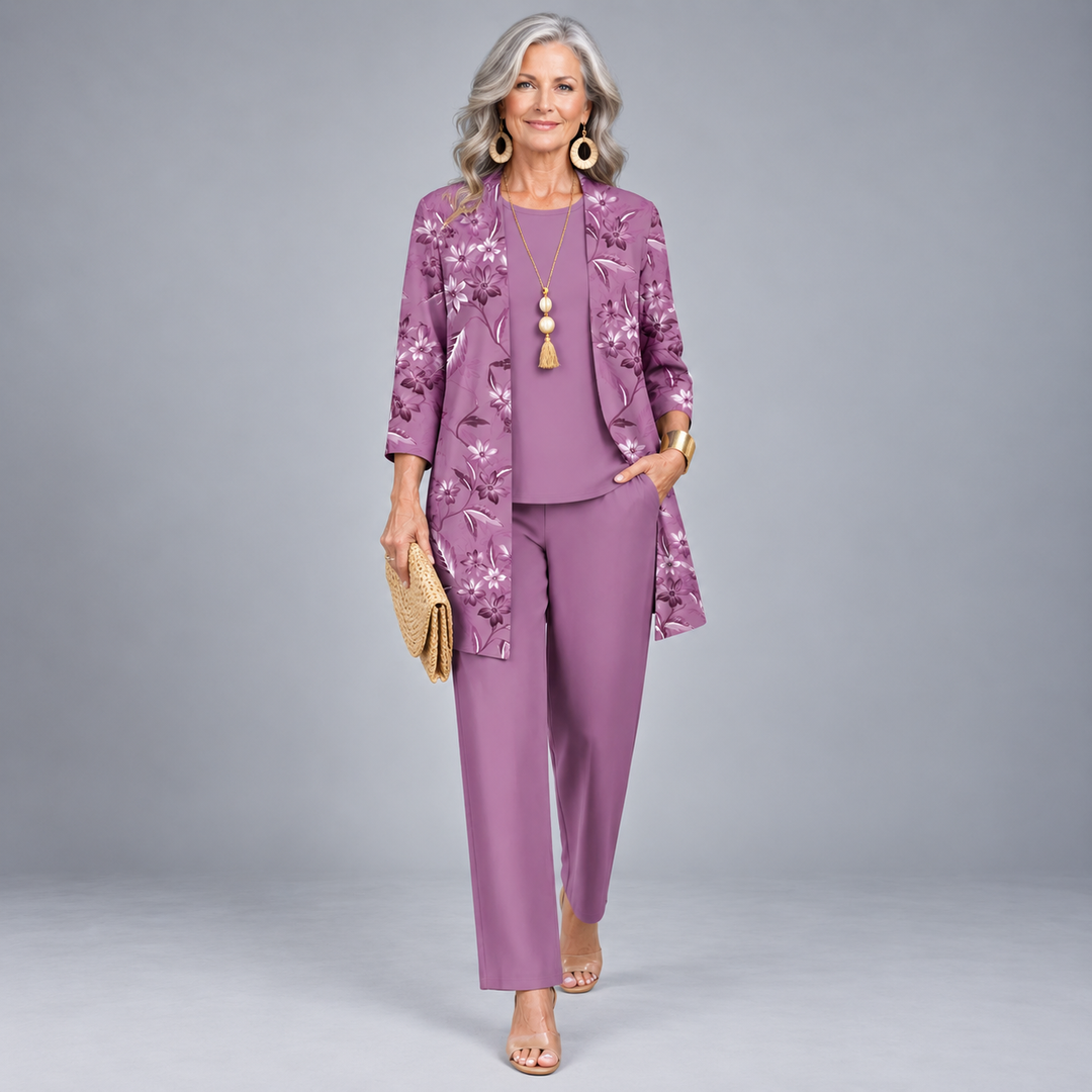 Paula | Three-Piece Set Classic Elegance