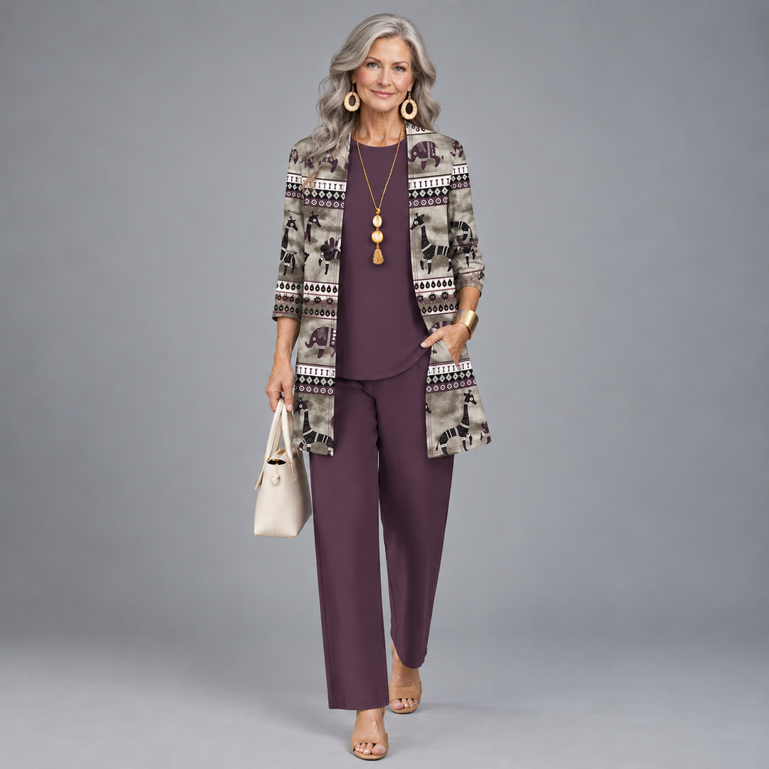 Melanie | Three-Piece Set Classic Elegance