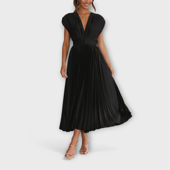 Maria - Elegant Pleated Dresses