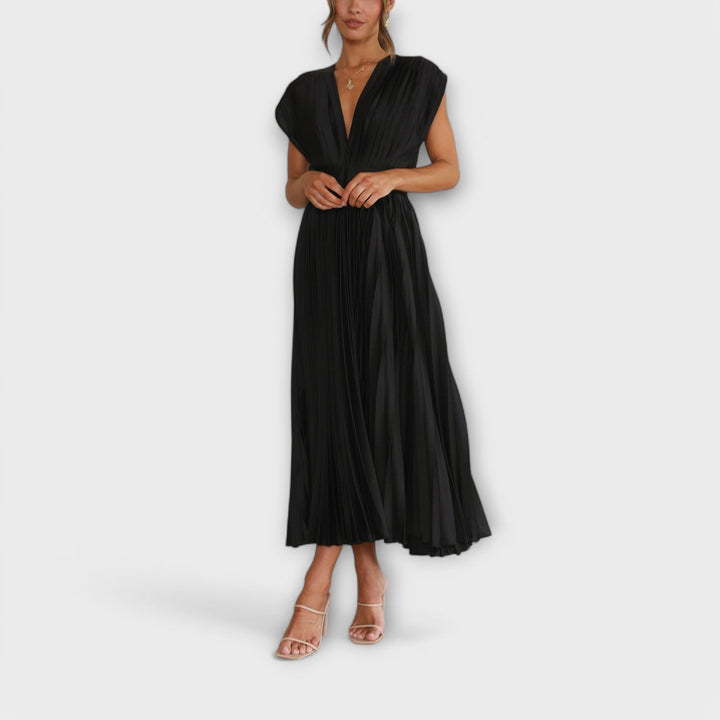 Maria - Elegant Pleated Dresses
